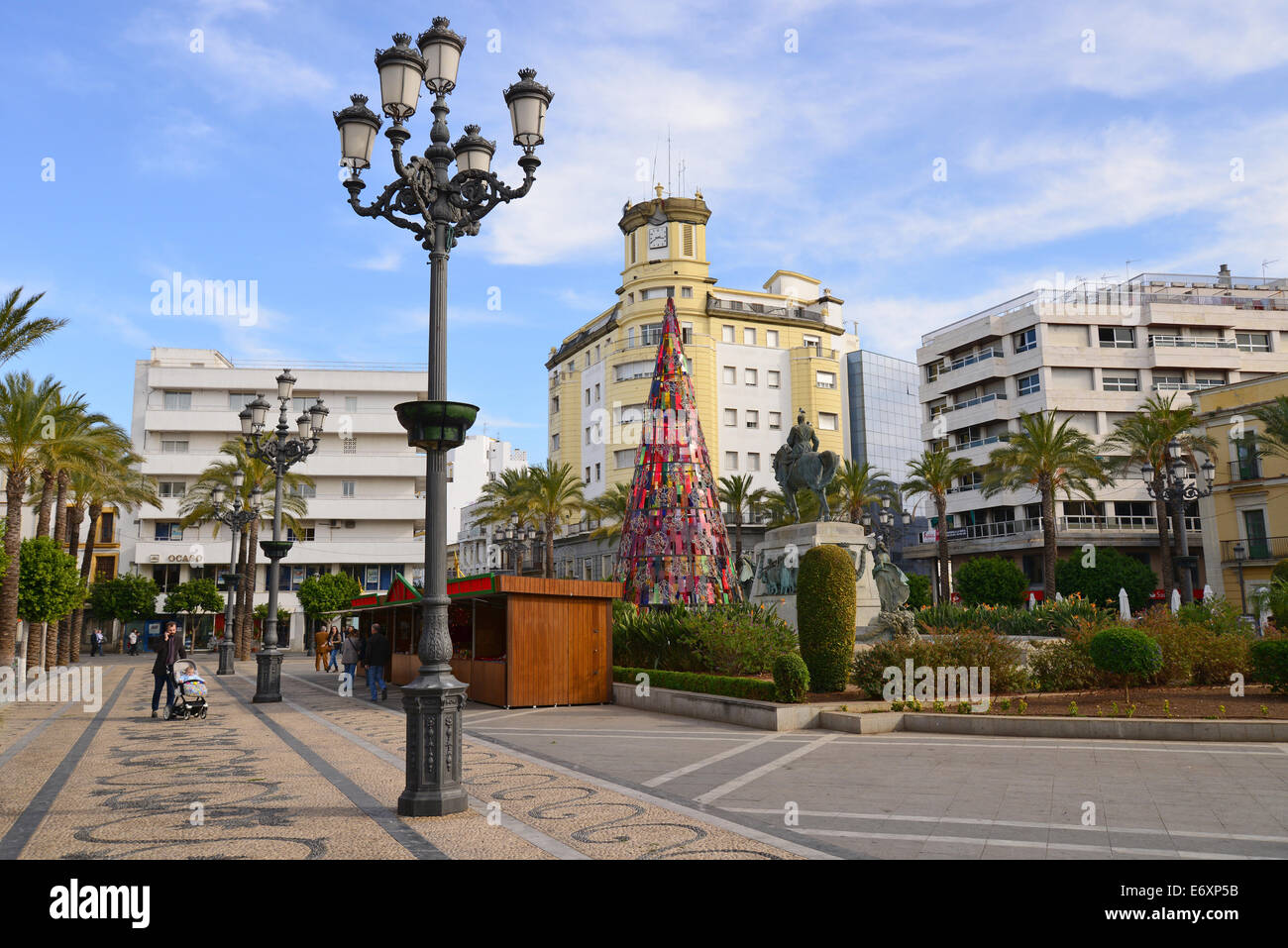 Plaza del Arenal, Jerez de la Frontera, Provincia di Cádiz, Andalucía, Regno di Spagna Foto Stock