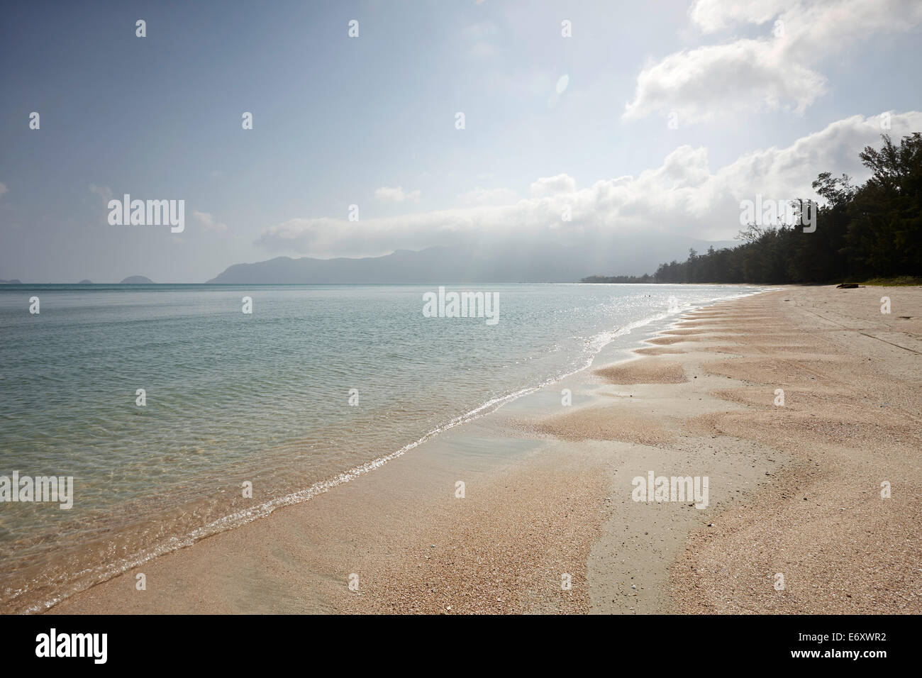Ton Duc Thang Beach, Con Dao, Con Dao National Park, Ba Ria-Vung Tau Provincia, Vietnam Foto Stock