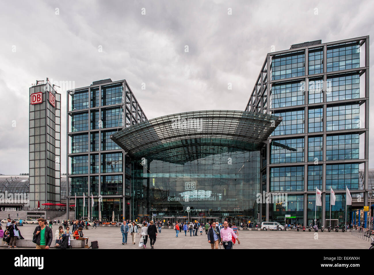 La germania,Deutschland,Berlino,Hauptstadt,città capitale, Hauptbahnhof, la stazione ferroviaria di,Lehrter Bahnhof, Foto Stock