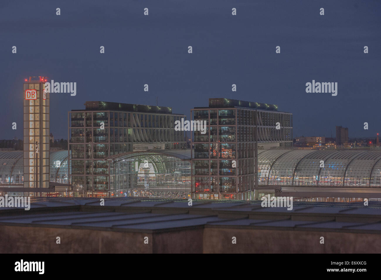 La germania,Deutschland,Berlino,Hauptstadt,città capitale, Hauptbahnhof, la stazione ferroviaria di,Lehrter Bahnhof, Foto Stock
