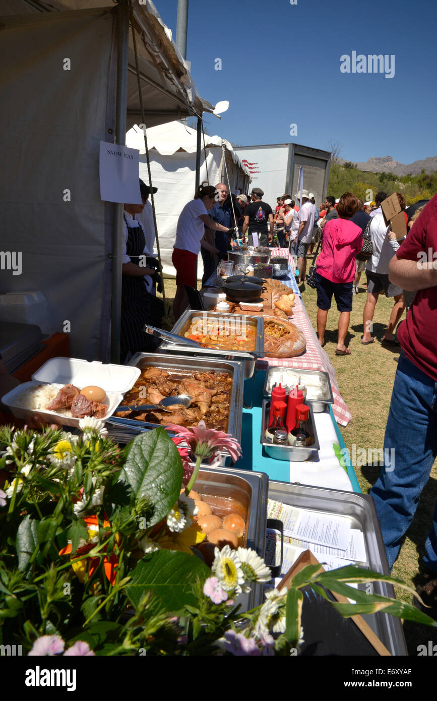 La Viva La cibo locale festival promuove cibi locali, Tucson, Arizona, Stati Uniti. Foto Stock