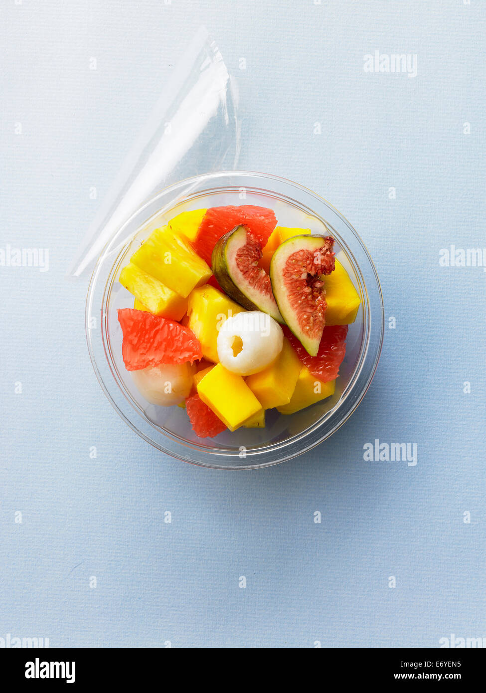 Ciotola di insalata di frutta Foto Stock