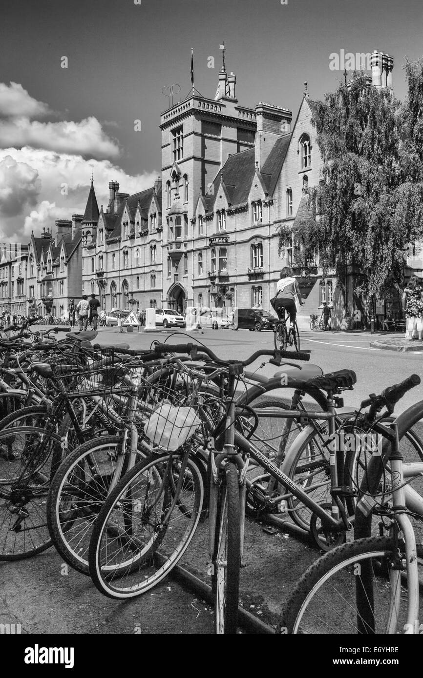Biciclette di Oxford Foto Stock