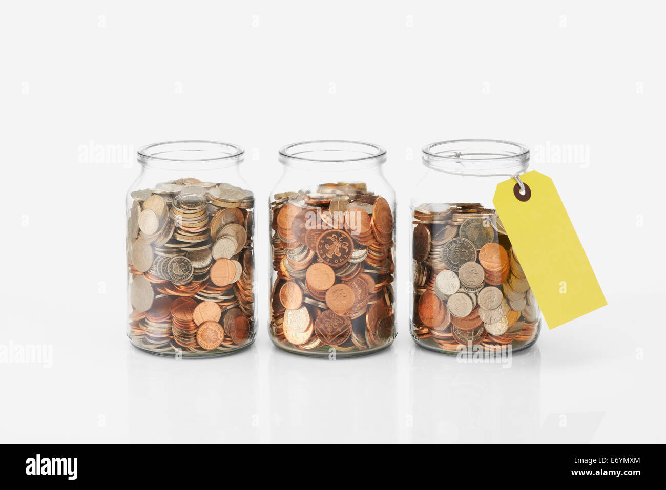 Vaso di risparmio Foto Stock