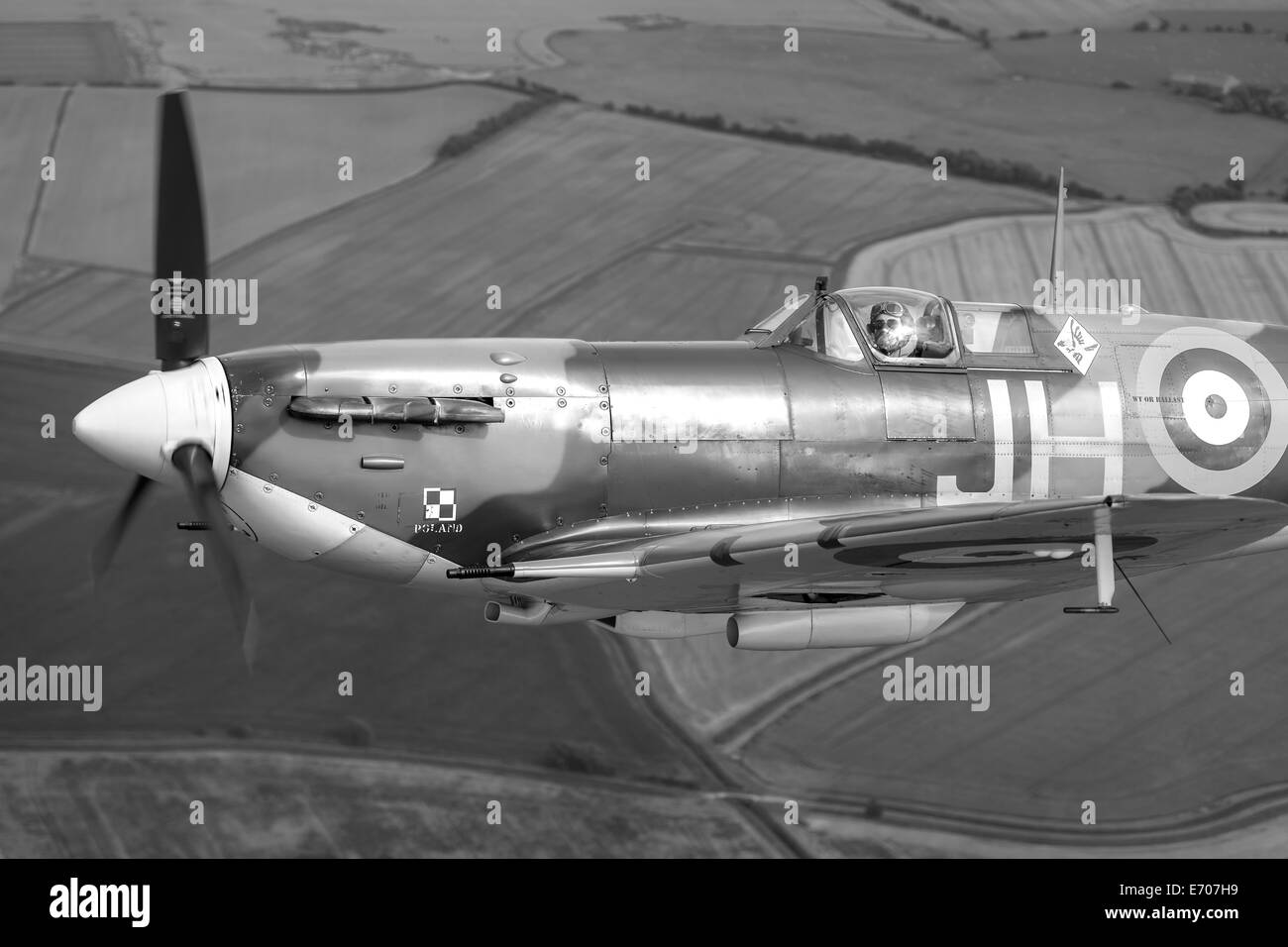 Vickers Supermarine Spitfire Mk VB G-MKVB Foto Stock