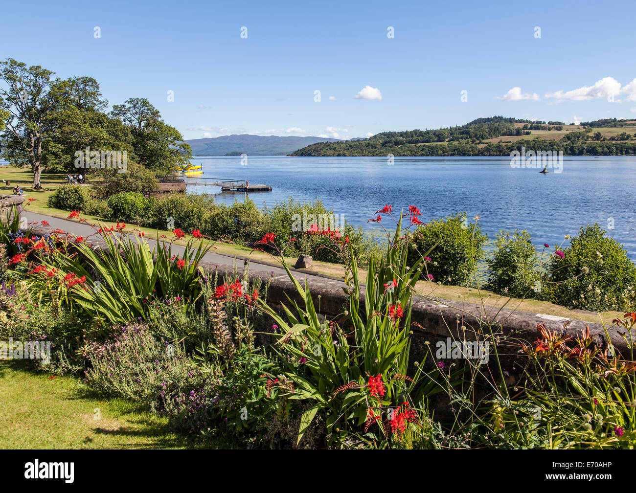 Vista sul Loch Lomond Foto Stock