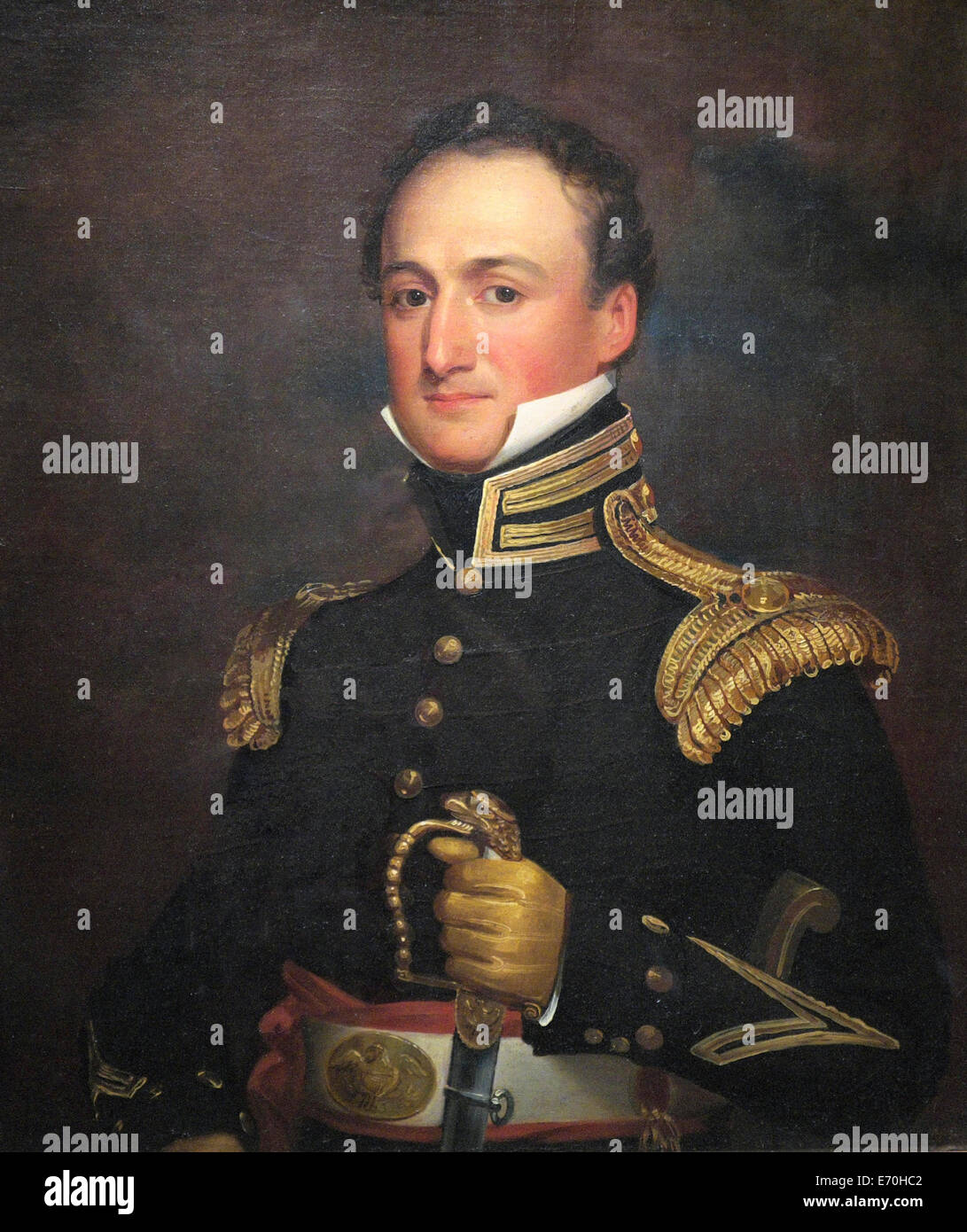 Costante Eakin Mathieu 1823 Laureato a West Point 1817 assistente professore di ingegneria Foto Stock