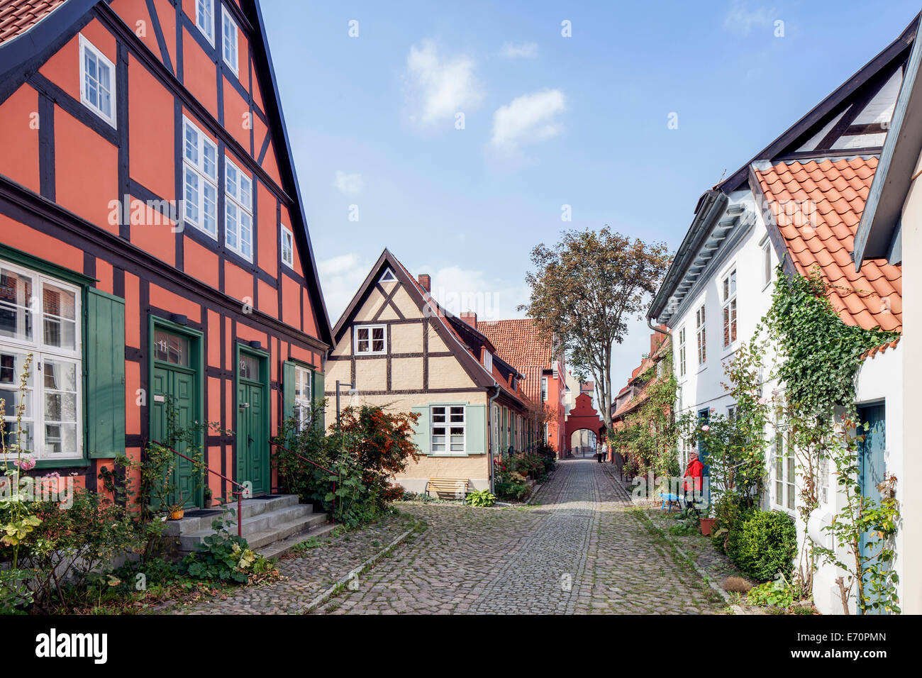 Ospedale Heilgeisthospital, Stralsund, Meclemburgo-Pomerania Occidentale, Germania Foto Stock