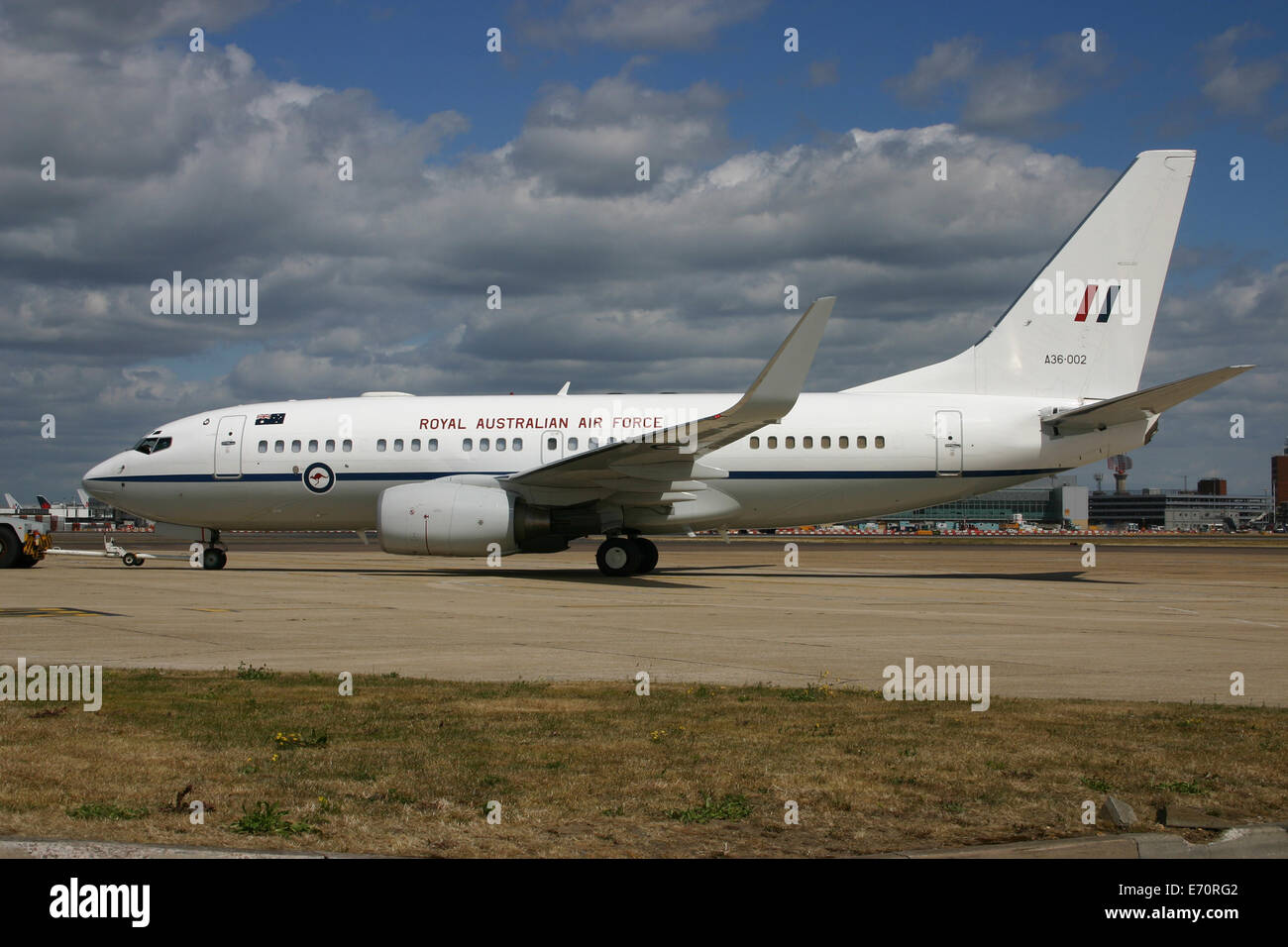 ROYAL AUSTRALIAN AIR FORCE BOEING BBJ Foto Stock