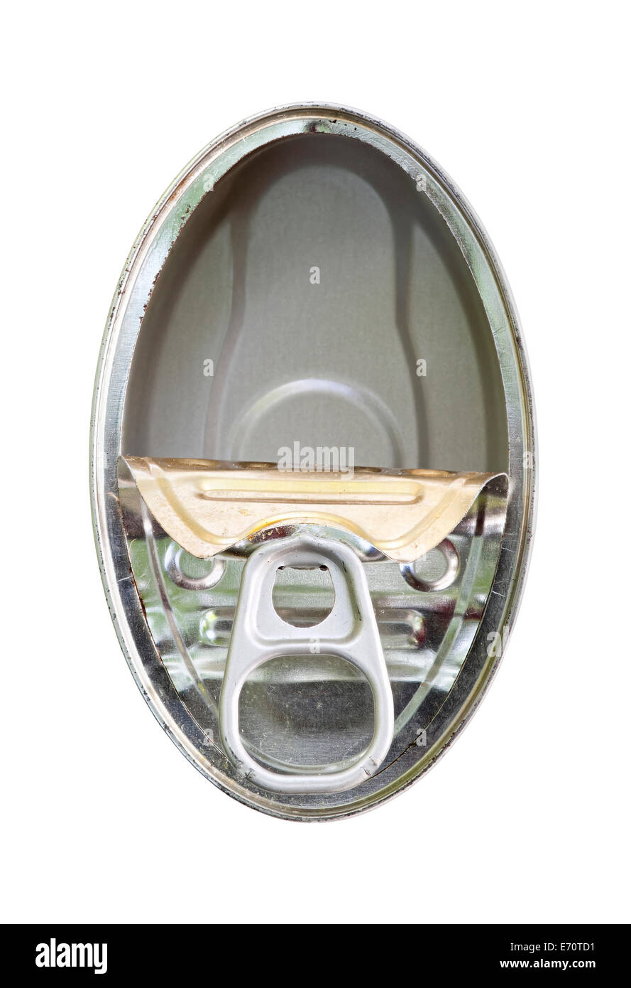 Aprire il vuoto può essere di stagno Foto Stock