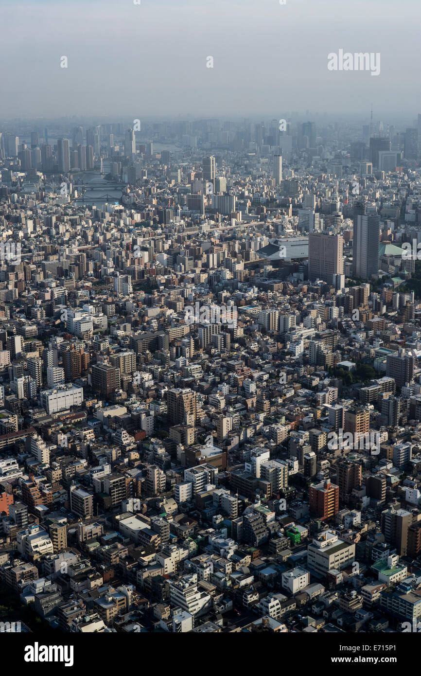 Giappone, Tokyo, skyline Foto Stock