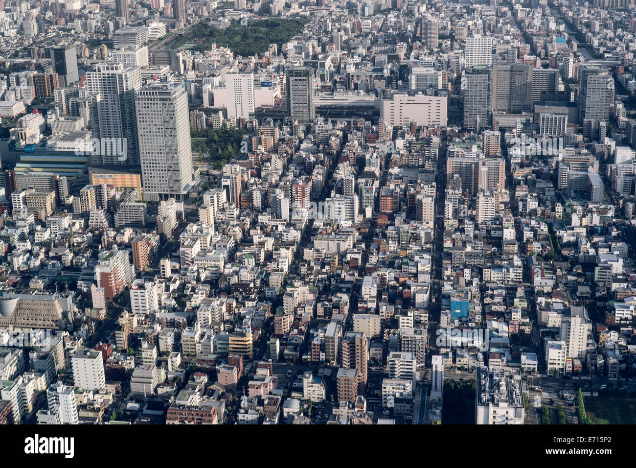 Giappone, Tokyo, skyline Foto Stock