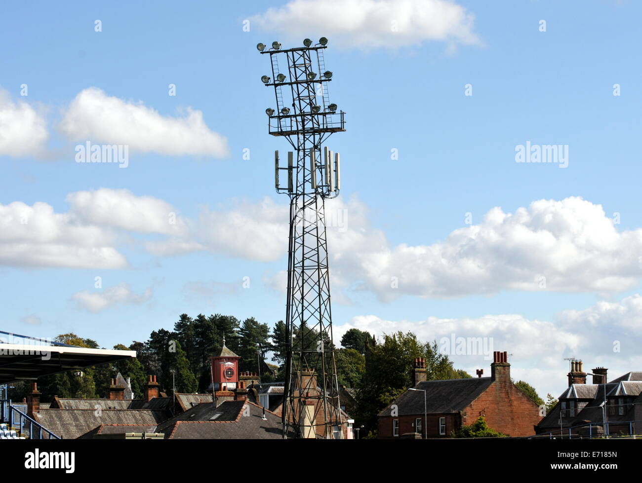 Il sud della Scozia League Heston Rovers 0 Wigtown e Bladnock 1 Palmerston Park Dumfries Sabato 30 Agosto 2014 Foto Stock