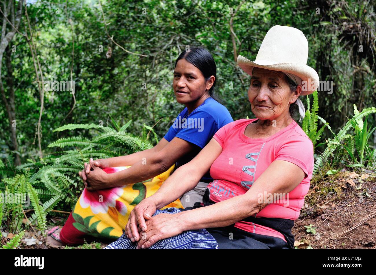 Guide per il Turista - Le cascate Gocta rotta in CHACHAPOYAS . Dipartimento di Amazonas .PERÙ Foto Stock