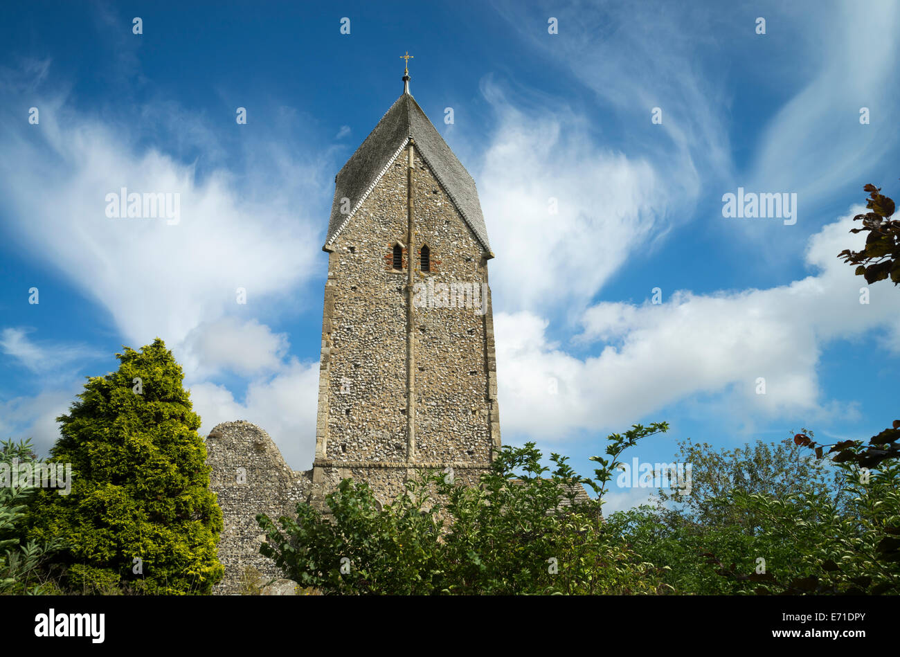 Chiesa di Santa Maria, Sompting, West Sussex - 1 Foto Stock