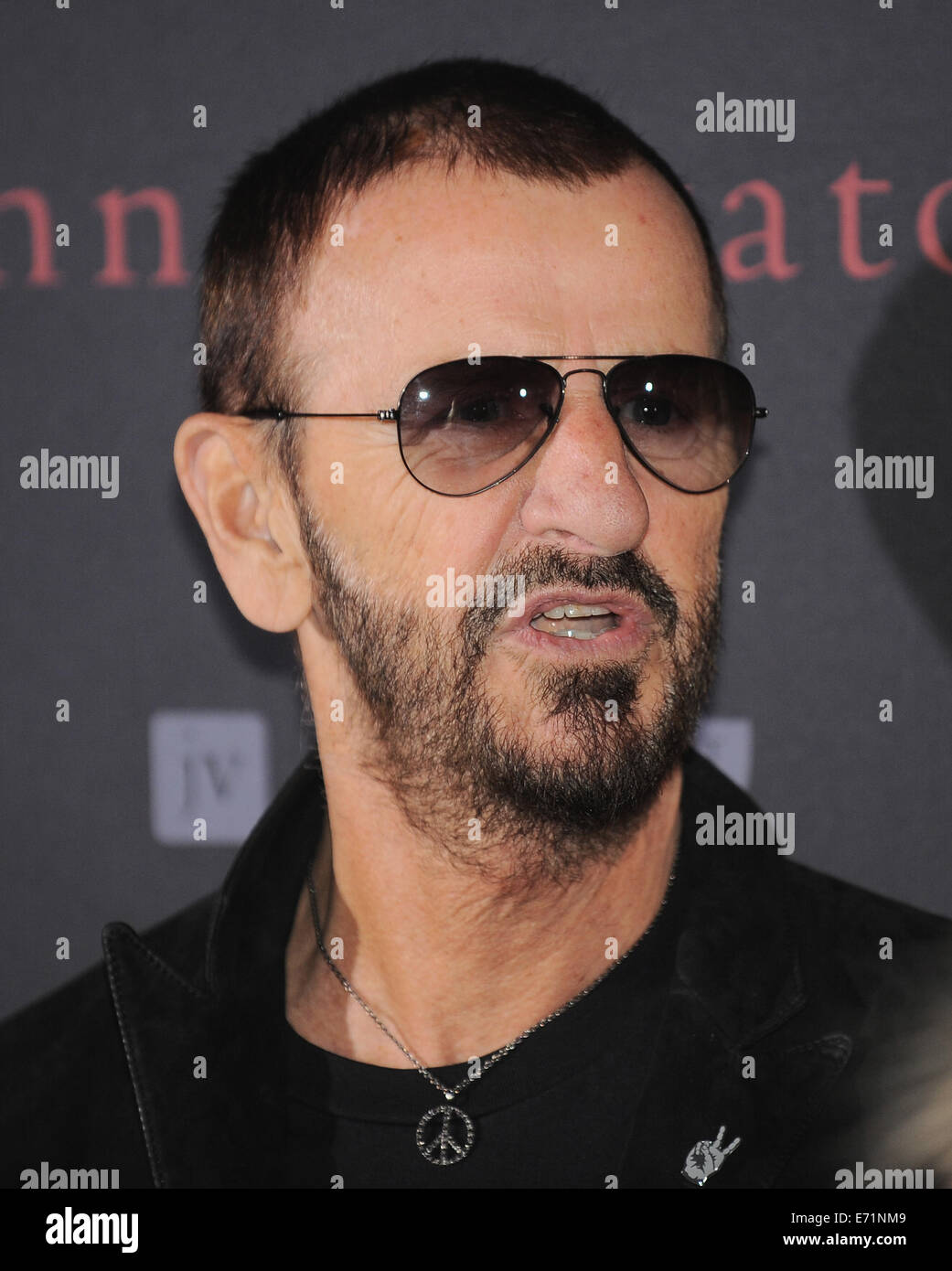 Londra, UK, UK. 3 Sep, 2014. Ringo Star assiste come John Varvatos lanciare il loro primo Store europeo a Londra. Credito: Ferdaus Shamim/ZUMA filo/Alamy Live News Foto Stock