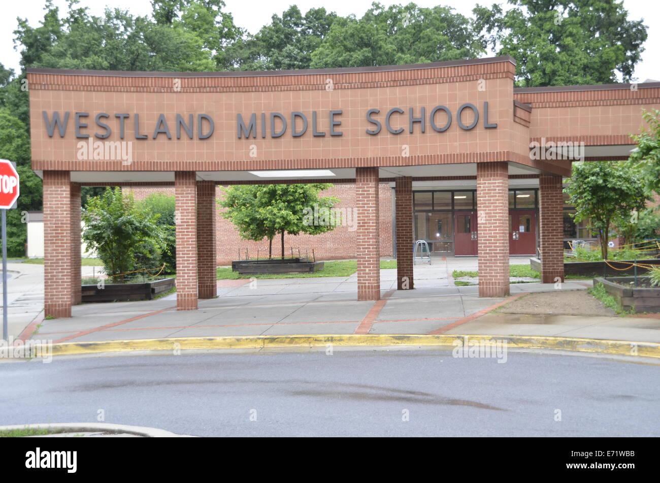 Westland Middle School Foto Stock