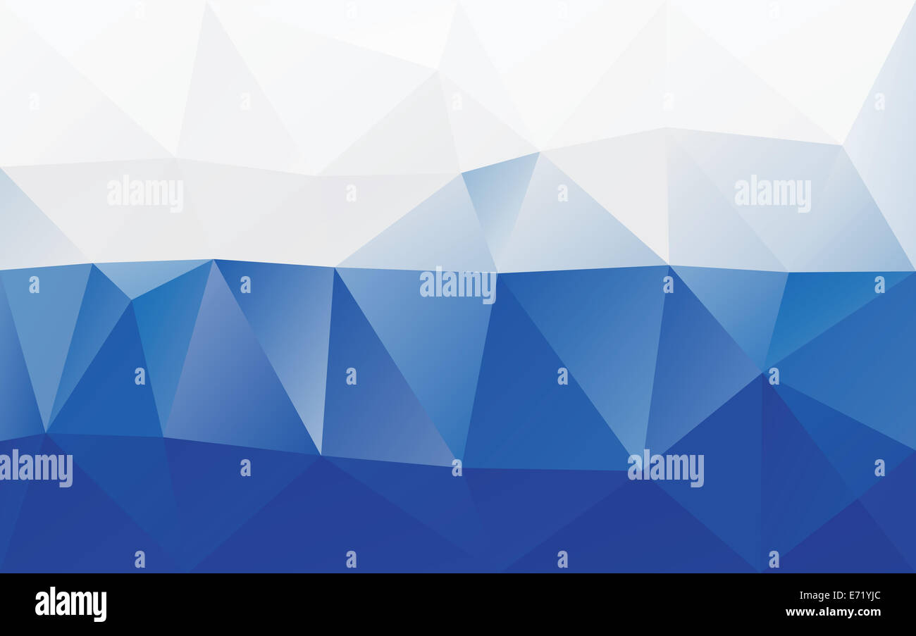 San Marino - Bandiera triangolare pattern poligonali Foto Stock