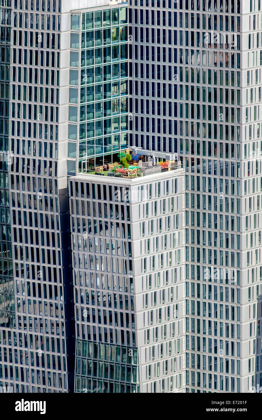 Ufficio Nextower grattacielo PalaisQuartier, Westend, Frankfurt am Main, Hesse, Germania Foto Stock