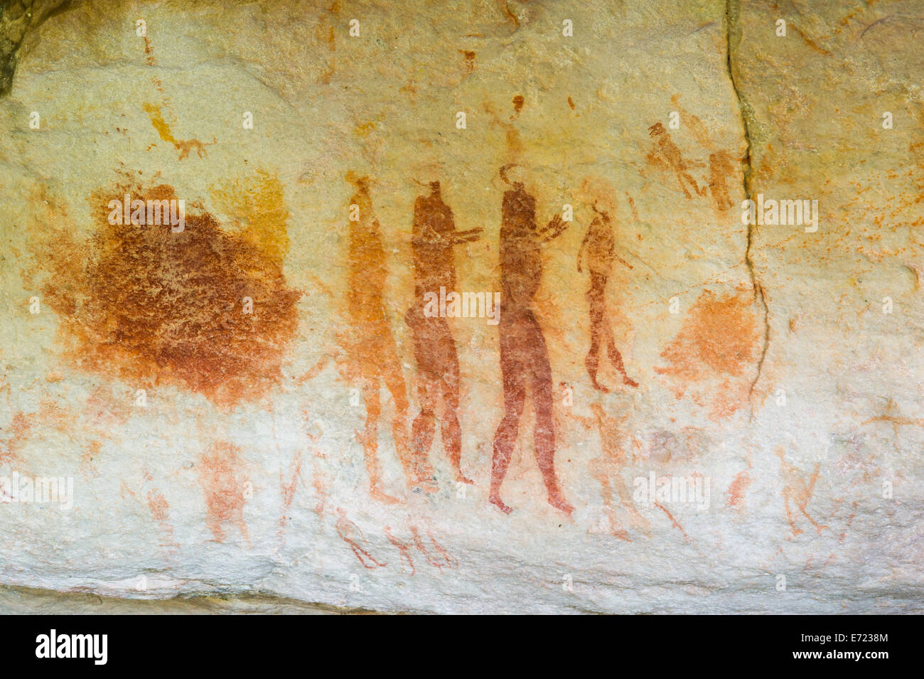 Sevilla Rock-art Trail, Cederberg Wilderness, Sud Africa Foto Stock