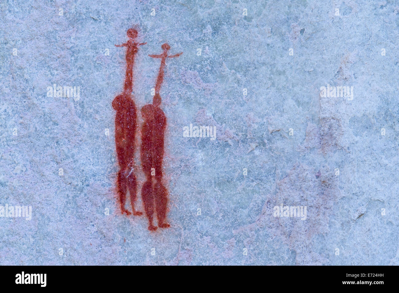 Sevilla Rock-art Trail, Cederberg Wilderness, Sud Africa Foto Stock