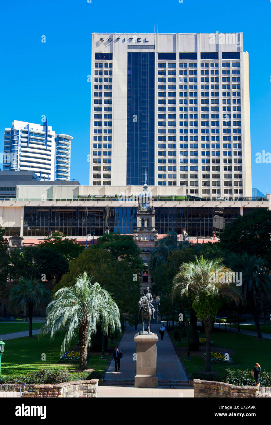 Centro business district, Brisbane, Queensland, Australia Foto Stock