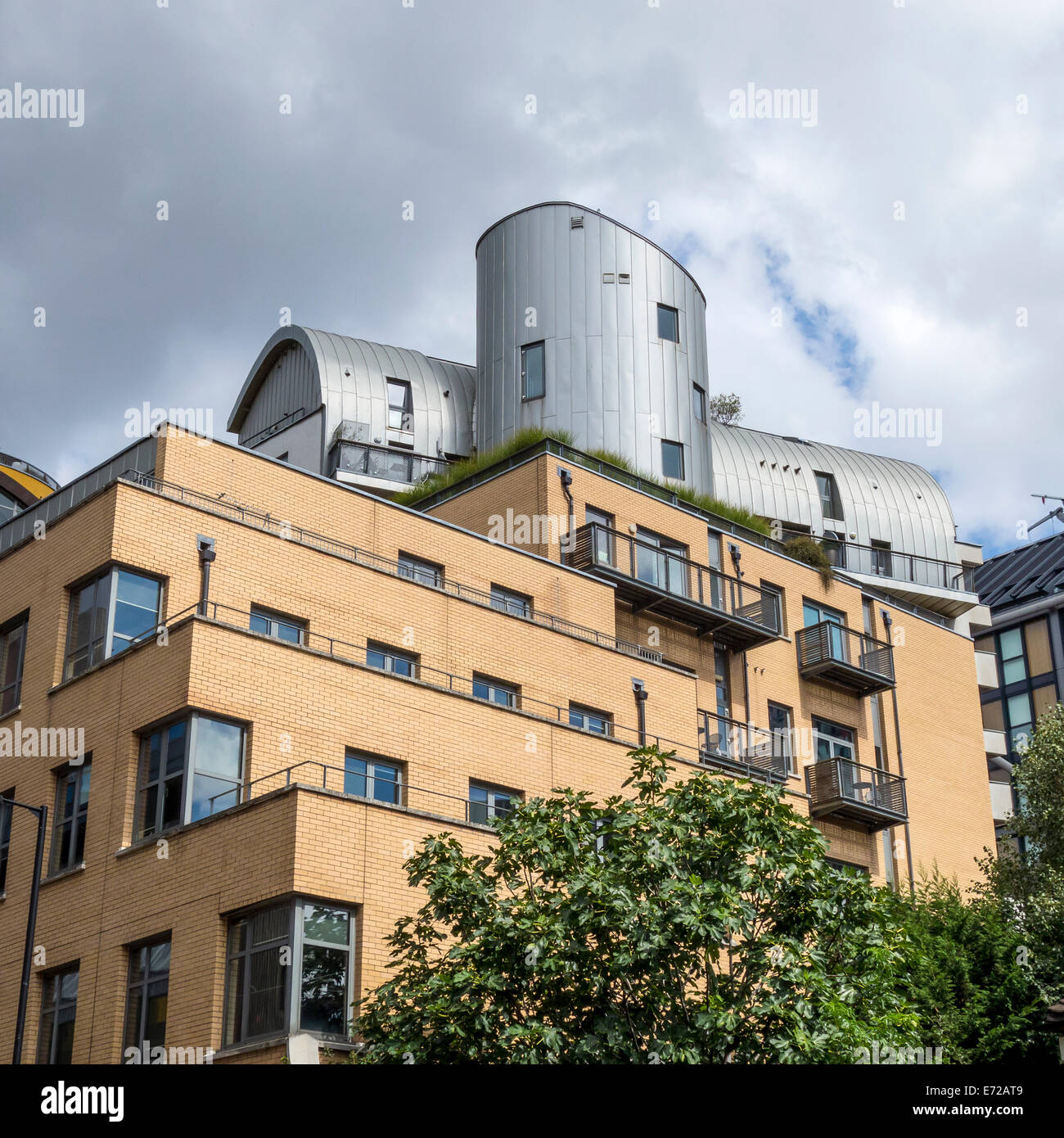Architettura moderna Hopton Street London Southwark Foto Stock