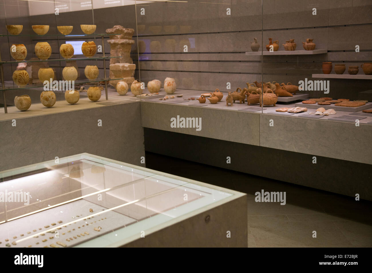 Presenta alla necropoli di Puig des Molins nella zona vecchia di Ibiza - Ibiza Foto Stock