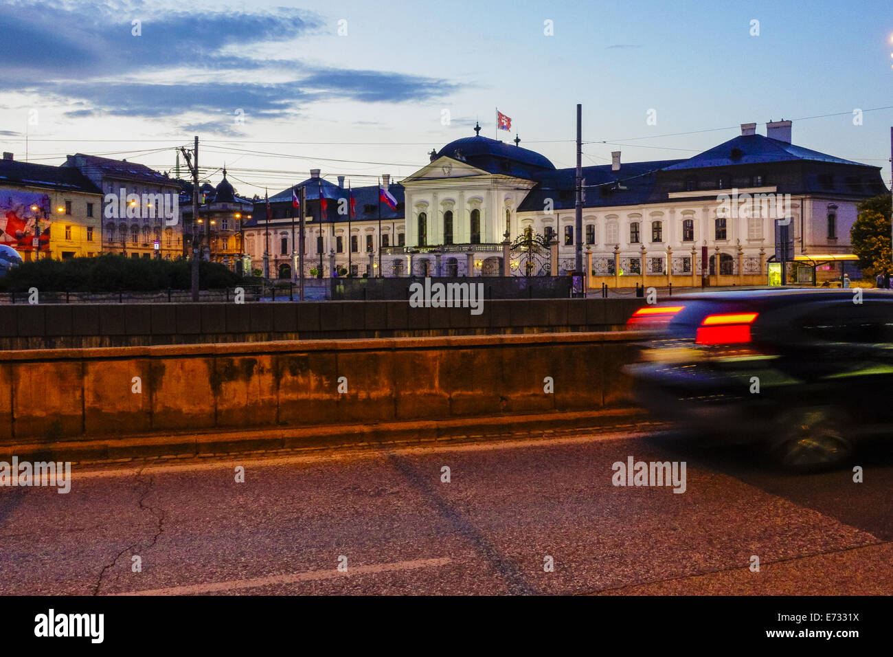 La Slovacchia, Bratislava, Pressburg, città capitale, Presidental Palace Foto Stock