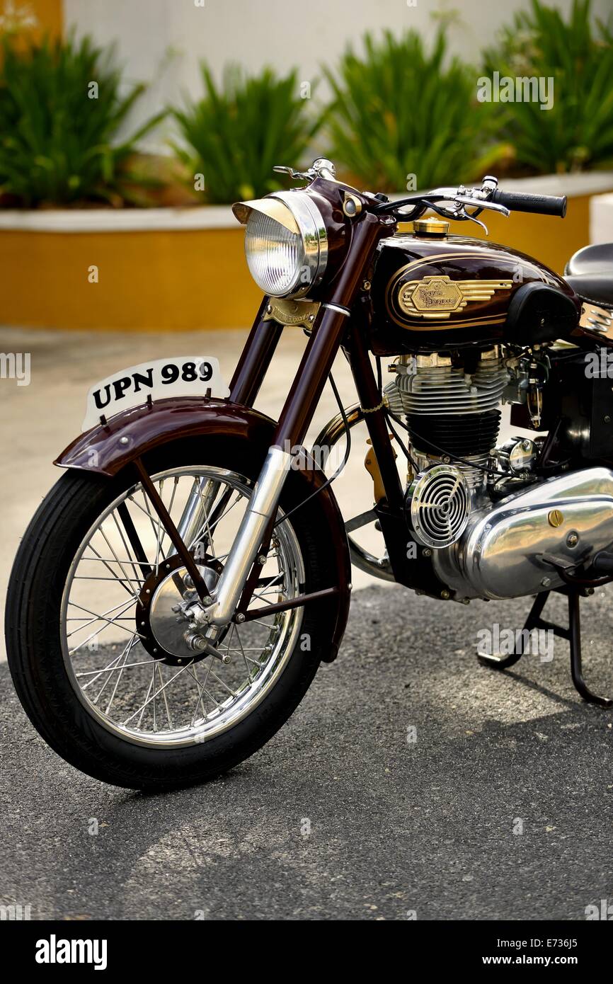 Royal Enfield bullet 350 G2 1954 motore realizzato in Inghilterra motociclo Foto Stock