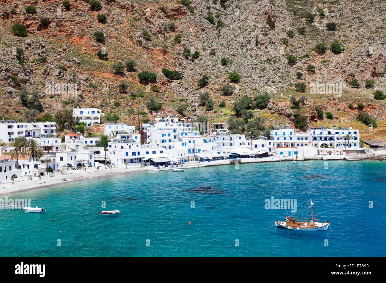 Loutro Sud di Creta Creta, Isole Greche, Grecia, Europa Foto Stock