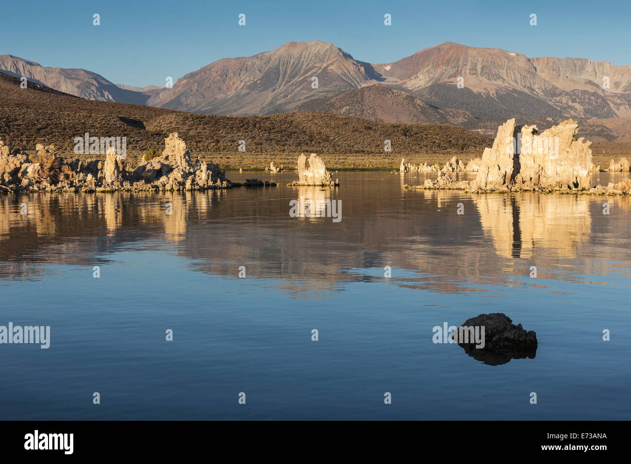 Lago mono, California, Stati Uniti d'America, America del Nord Foto Stock