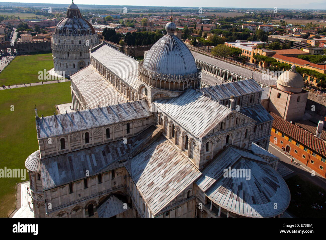 Duomo (Cattedrale), il Sito Patrimonio Mondiale dell'UNESCO, Pisa, Toscana, Italia, Europa Foto Stock