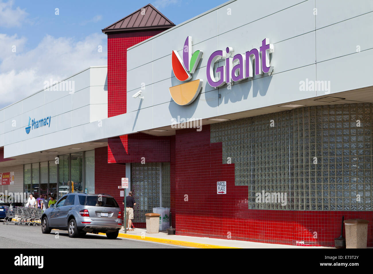 Alimenti gigante supermercato - Virginia STATI UNITI D'AMERICA Foto Stock