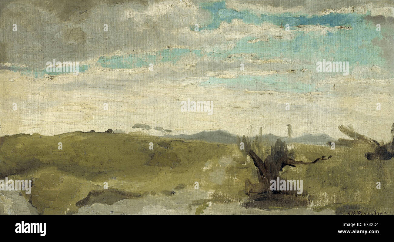 Dune a Dekkersduin, l'aia - da George Hendrik Breitner, 1875 - 1885 Foto Stock