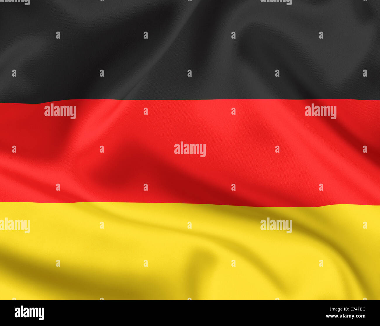 Bandiera della Germania Foto Stock