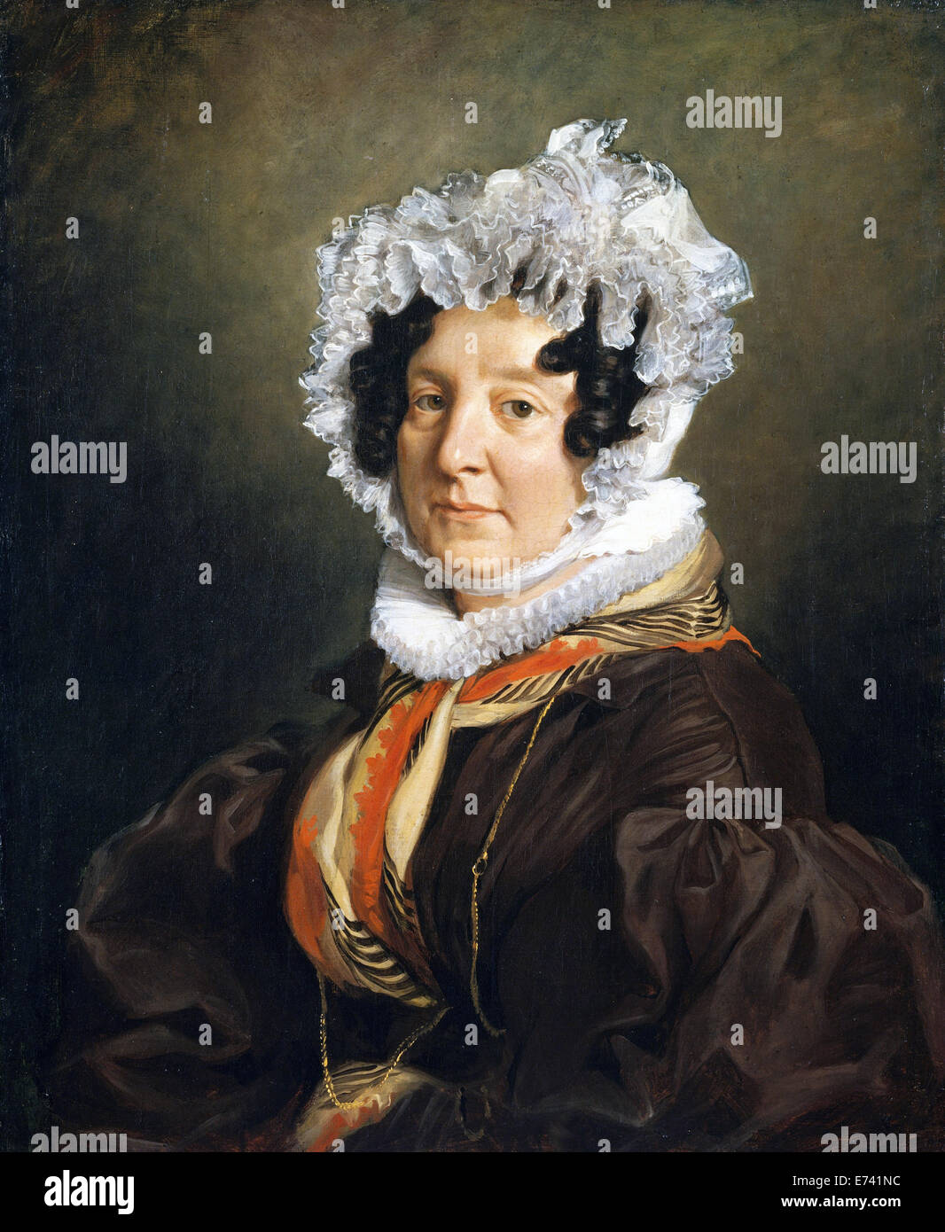 Madame Henri François Riesener - Da Eugène Delacroix, 1835 Foto Stock