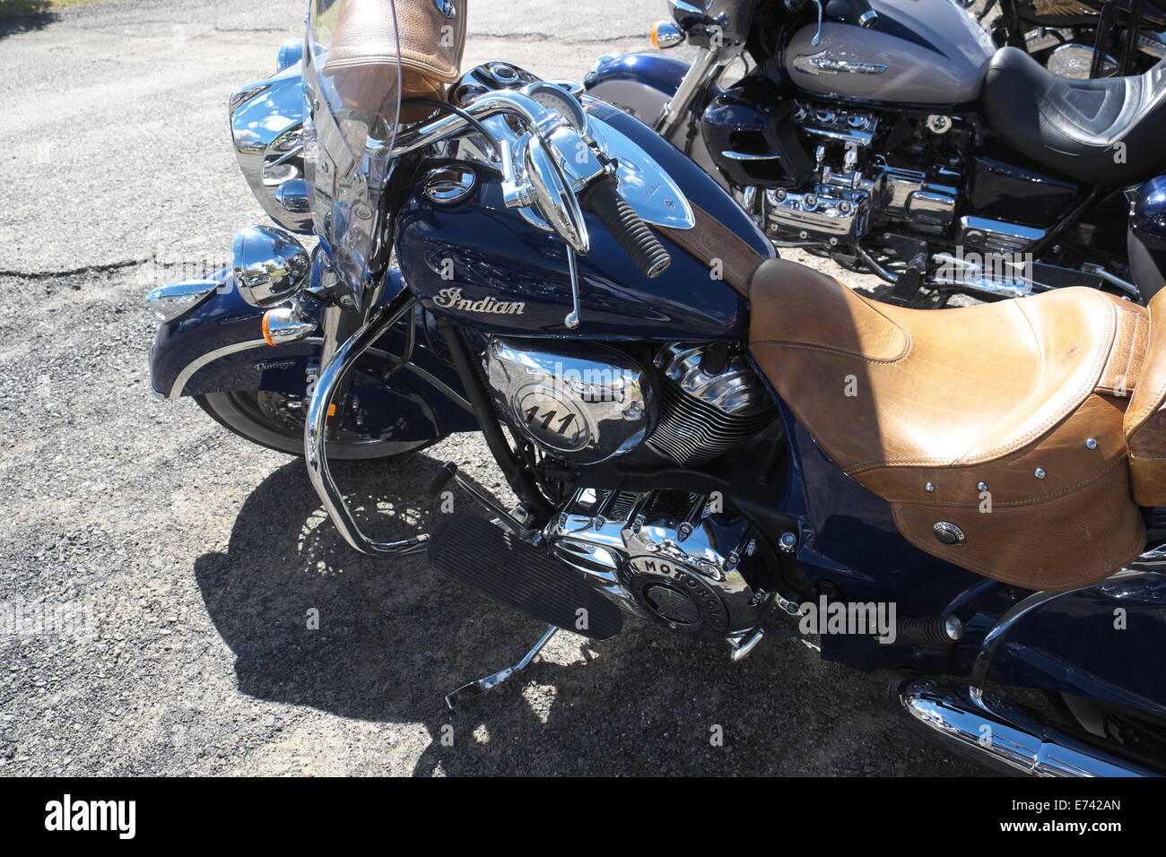 Indian realizzato cruiser motociclo a Sydney, Nuovo Galles del Sud, Australia Foto Stock