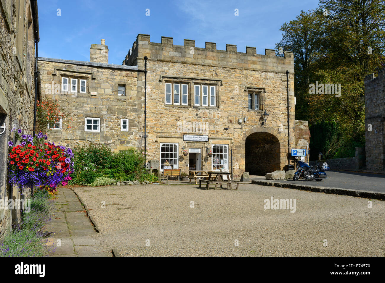 Blanchland in Northumberland Foto Stock