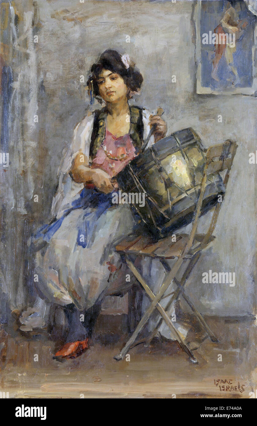 Il batterista star - da Isaac Israels, 1890 - 1910 Foto Stock