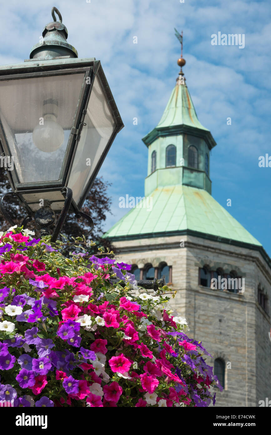 La torre a Valberg, Stavanger, Rogaland, Norvegia. Foto Stock