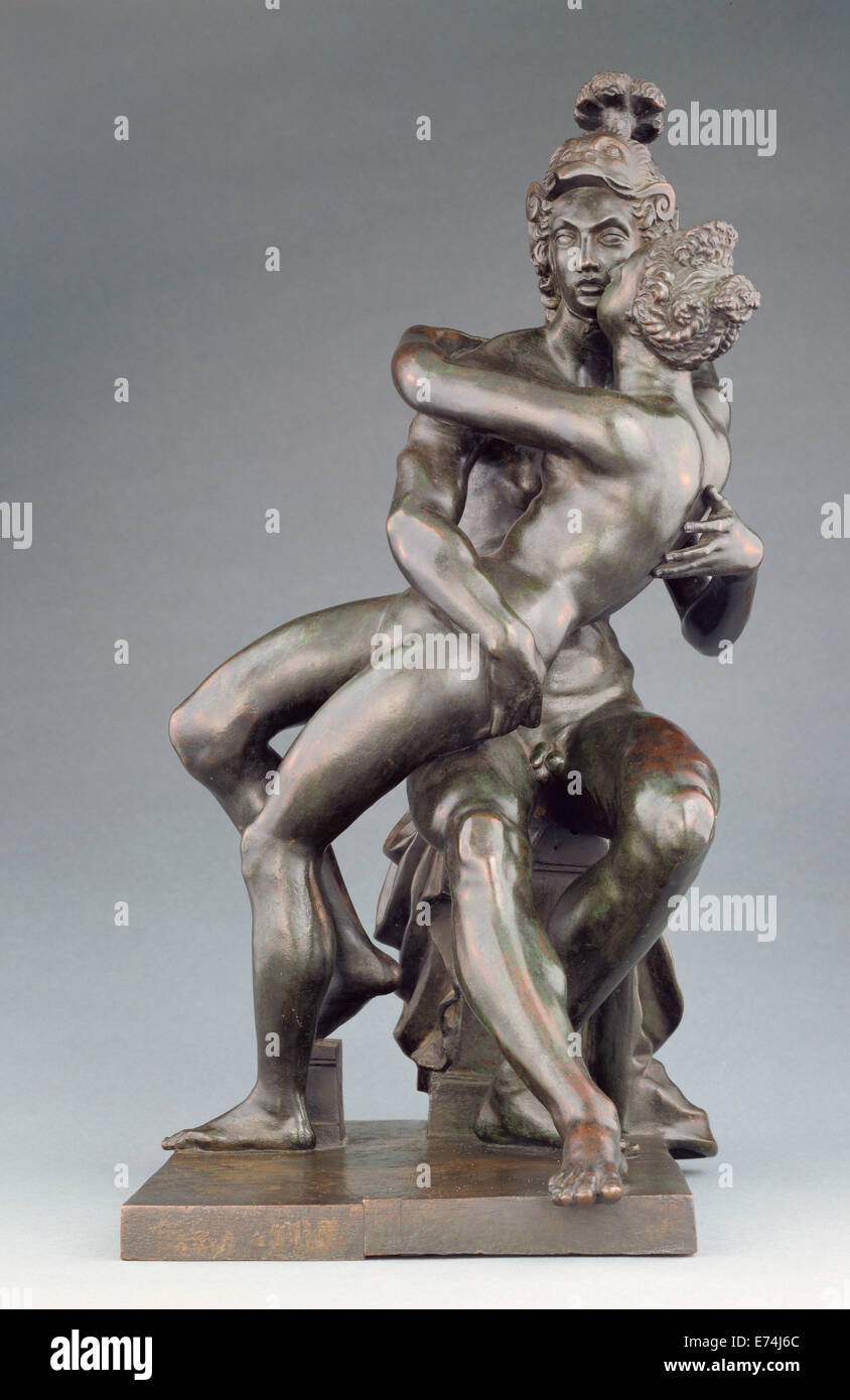 Marte e Venere; attribuito a Hans Mont, fiammingo, nato circa 1540, attivo 1571 - 1584; Belgio Fiandre (?), Europa; circa 1575 Foto Stock