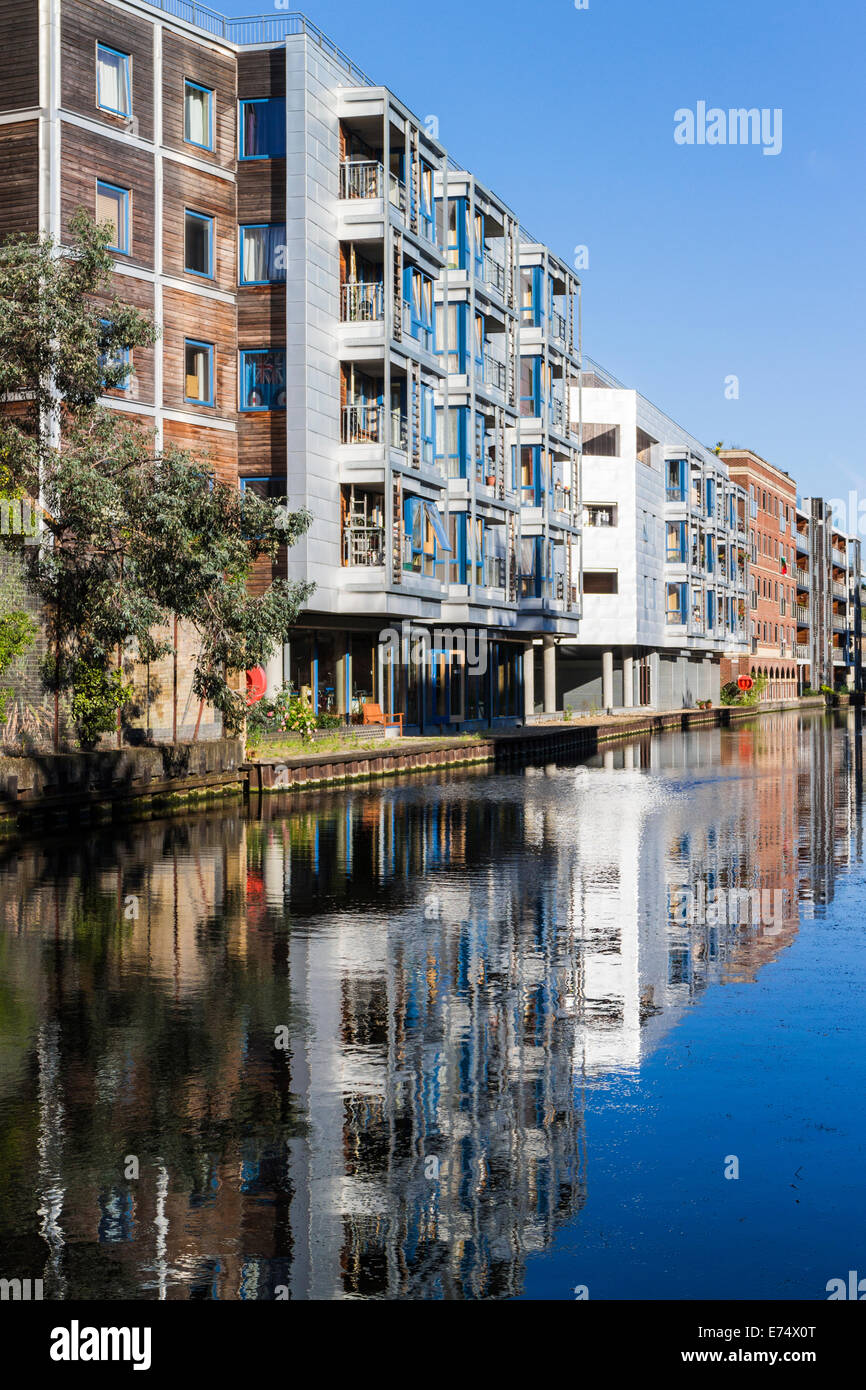 Banca Canale di Beagle appartamento - Londra Foto Stock