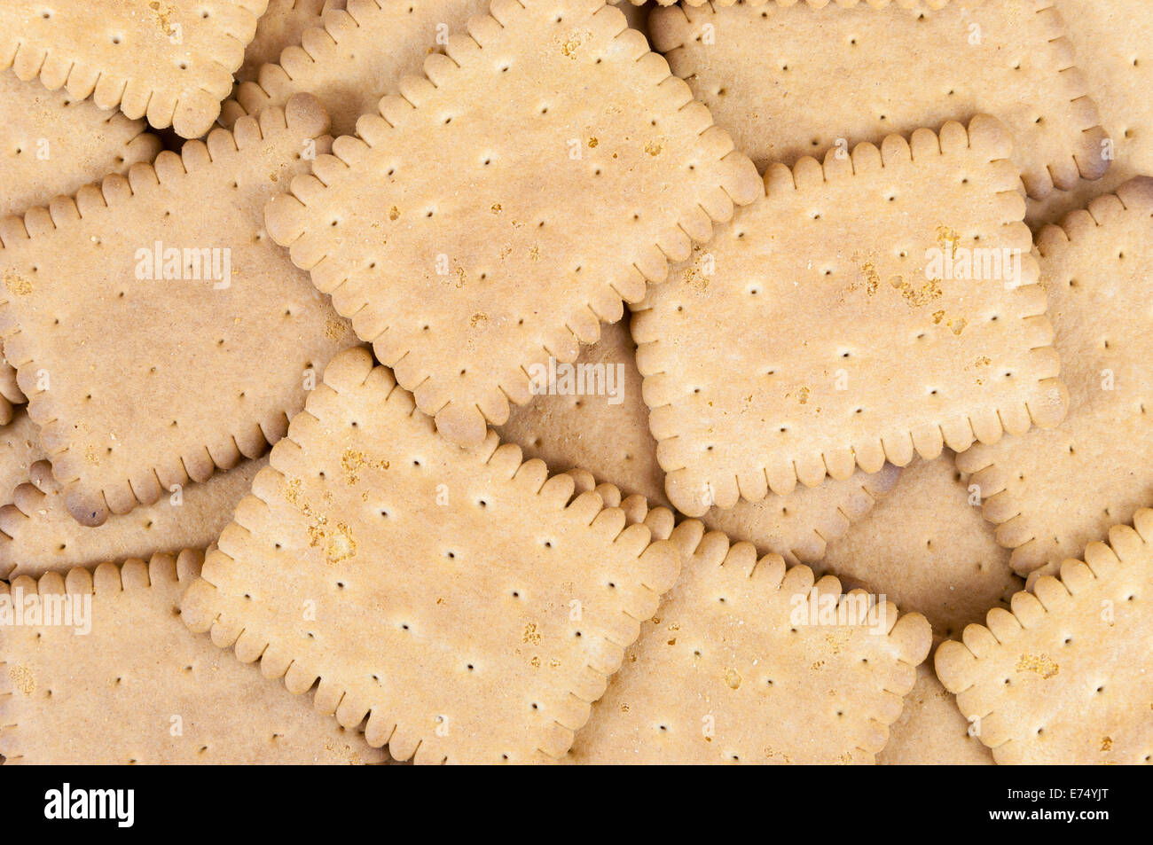 Sfondo costituito di gustosi biscotti. Food texture. Foto Stock