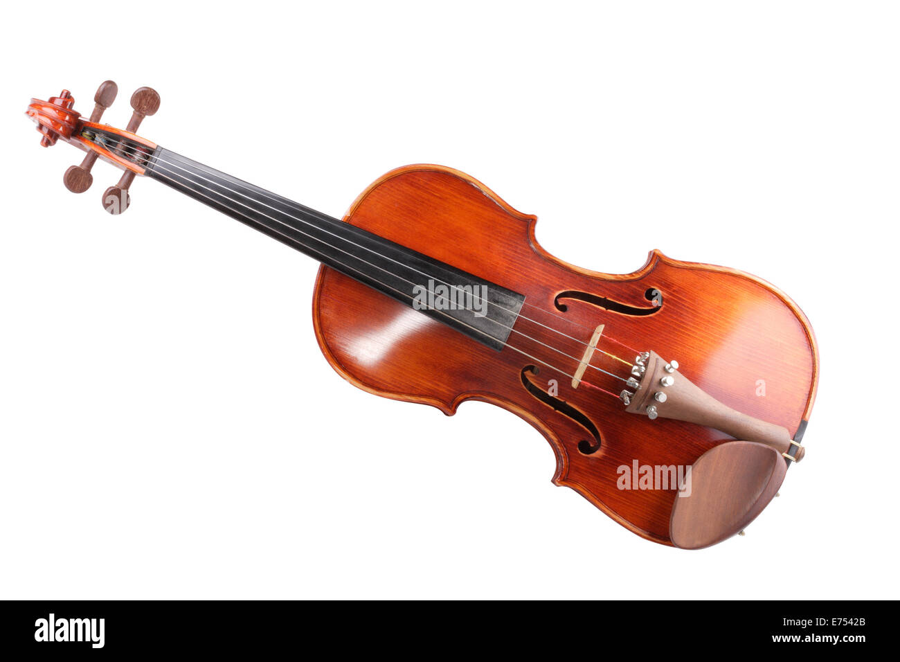 Red violino isolato Foto Stock