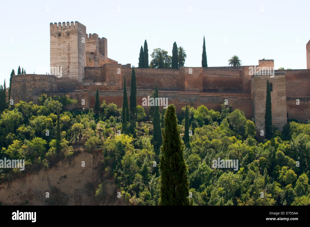 L'Alhambra di Granada è una città e la capitale della provincia di Granada, Spagna Foto Stock