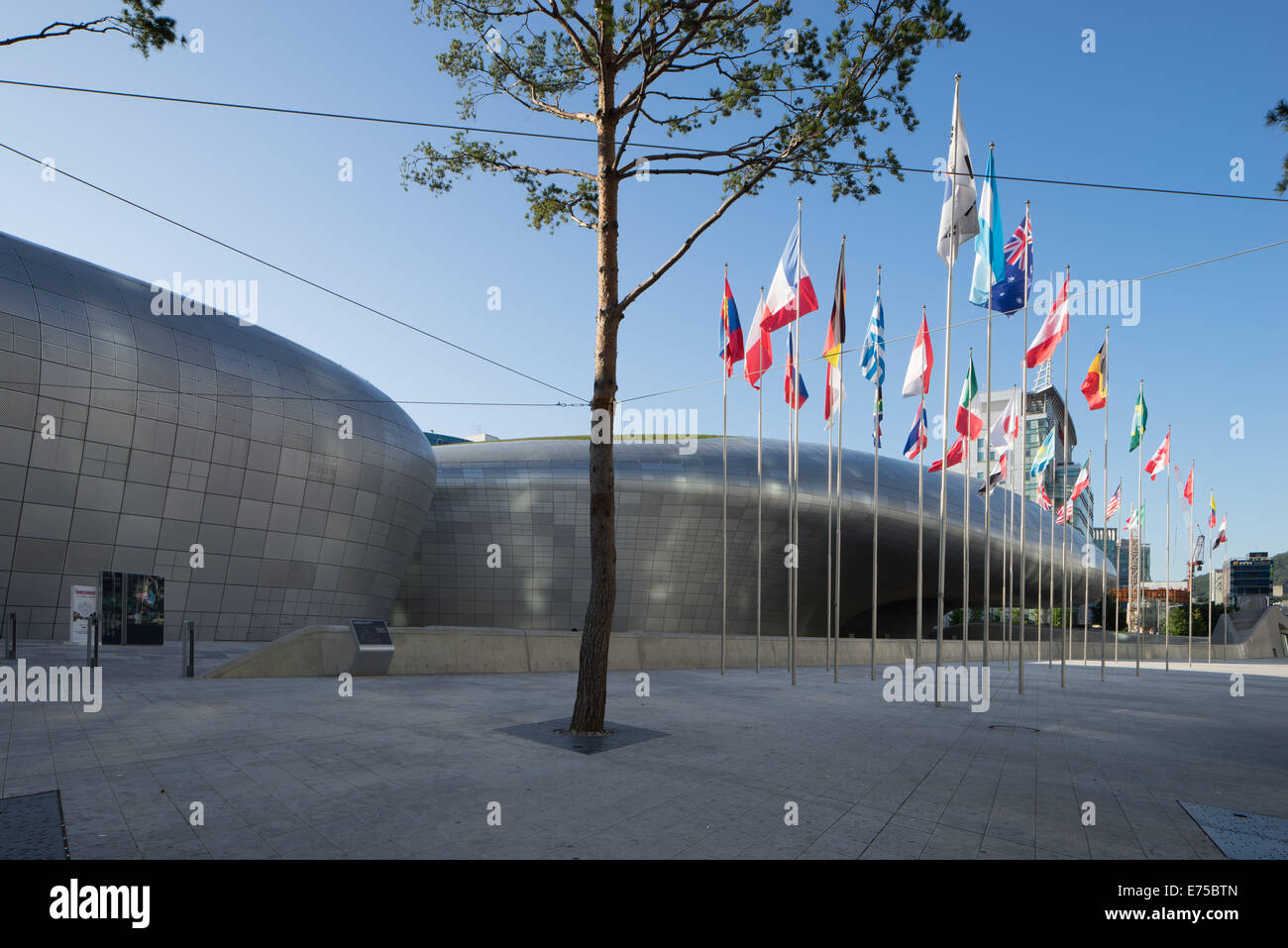 Progettazione di Dongdaemun Plaza, Seoul, Corea del Sud Foto Stock