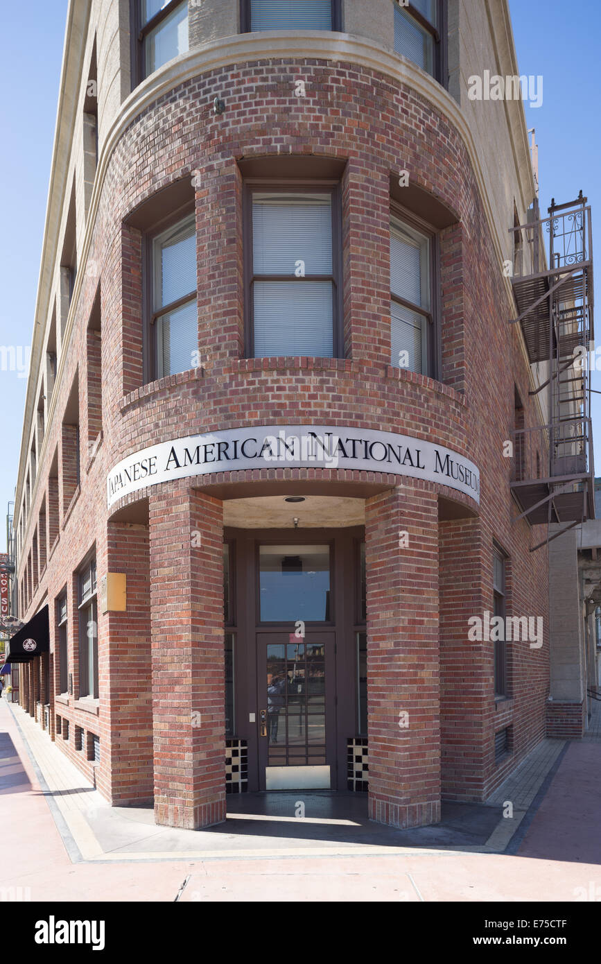 Japanese American National Museum di Los Angeles in California. (Little Tokyo) Foto Stock