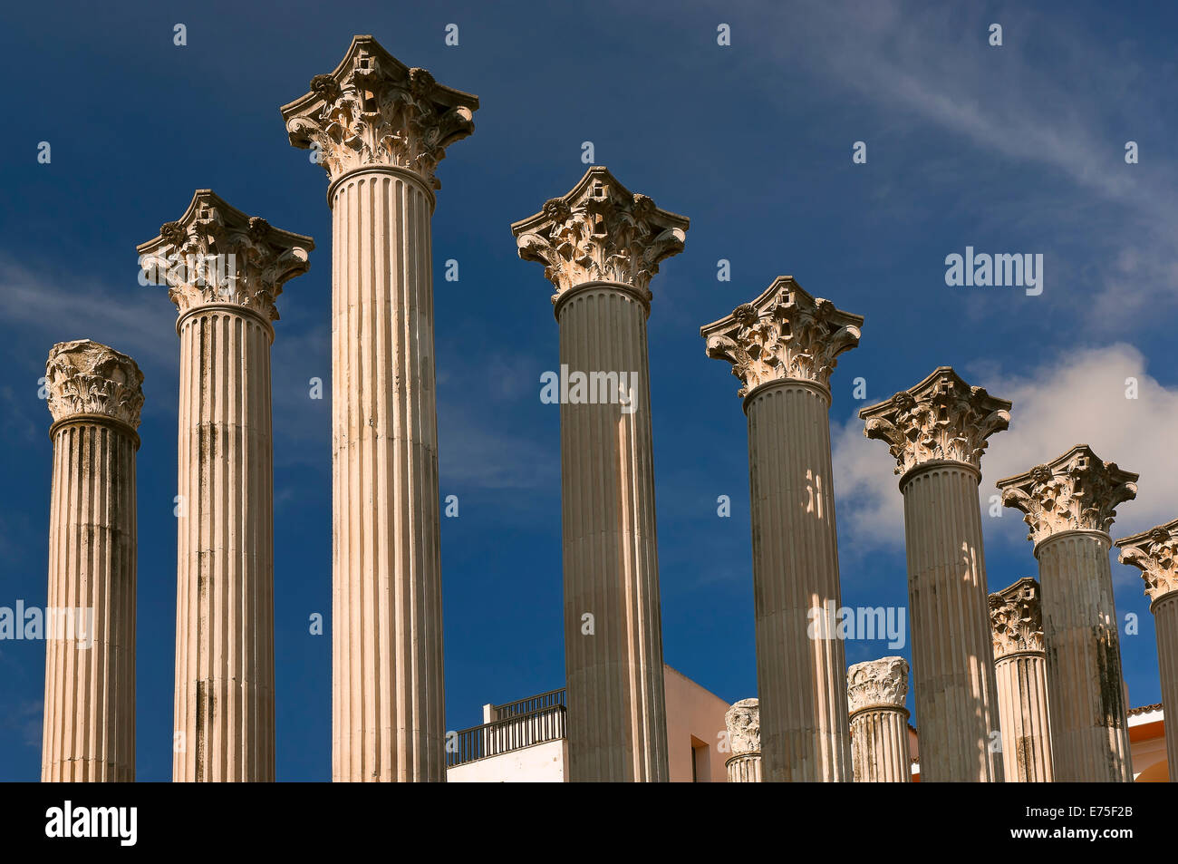 Tempio romano - 1° secolo, Cordoba, regione dell'Andalusia, Spagna, Europa Foto Stock