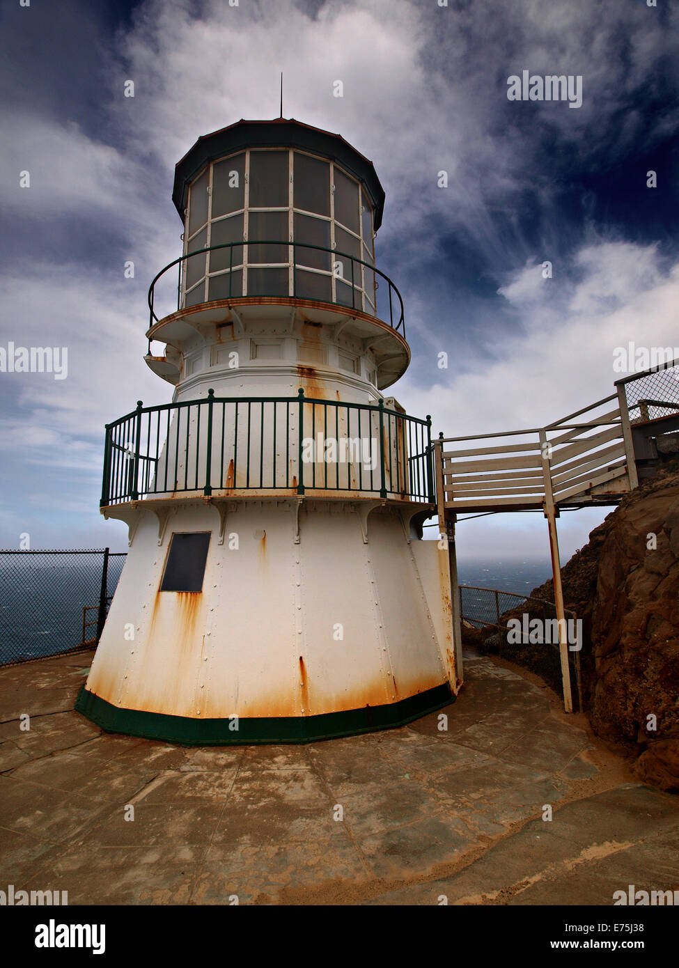 Point Reyes Lighthouse Northern California Coast Foto Stock